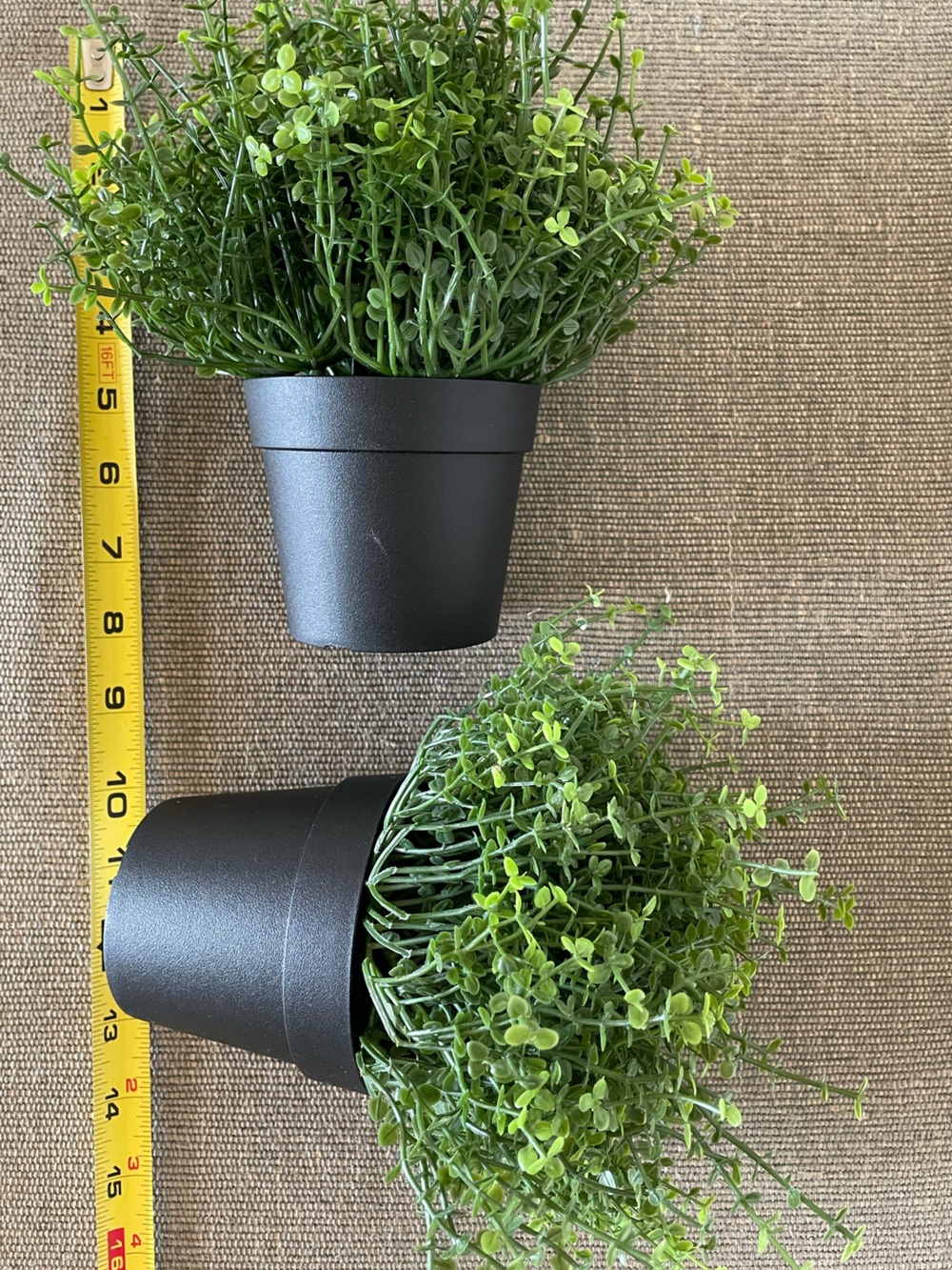 2 IKEA FEJKA BABY’S TEARS 3 ½" Artificial Potted Plant Indoor/ Outdoor - Picture 4 of 6